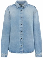 ANNAGRETA Luce Light Wash Denim Shirt