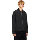 Kenzo Black Panelled Bomber Jacket