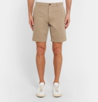 Mr P. - Garment-Dyed Cotton-Twill Bermuda Shorts - Men - Sand