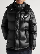 Moncler Genius - 7 Moncler Fragment Keidh Logo-Appliquéd Quilted Nylon Down Hooded Jacket - Black