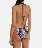 Zimmermann - Pattie floral triangle bikini