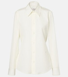 Tod's Belted cotton poplin shirt