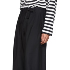 Yohji Yamamoto Black Balloon Trousers