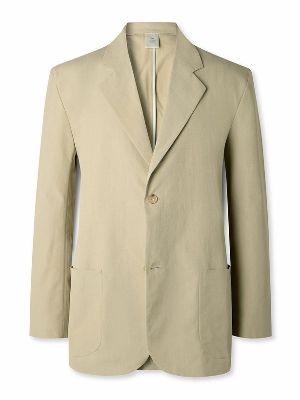 Photo: SSAM - Cotton and Silk-Blend Blazer - Neutrals