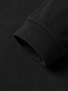 CLUB MONACO - Cotton-Jersey Mock-Neck T-Shirt - Black