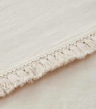 Once Milano Fringed Medium linen tablecloth