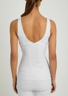 Tala Dayflex V-neck Stretch-jersey Vest Grey