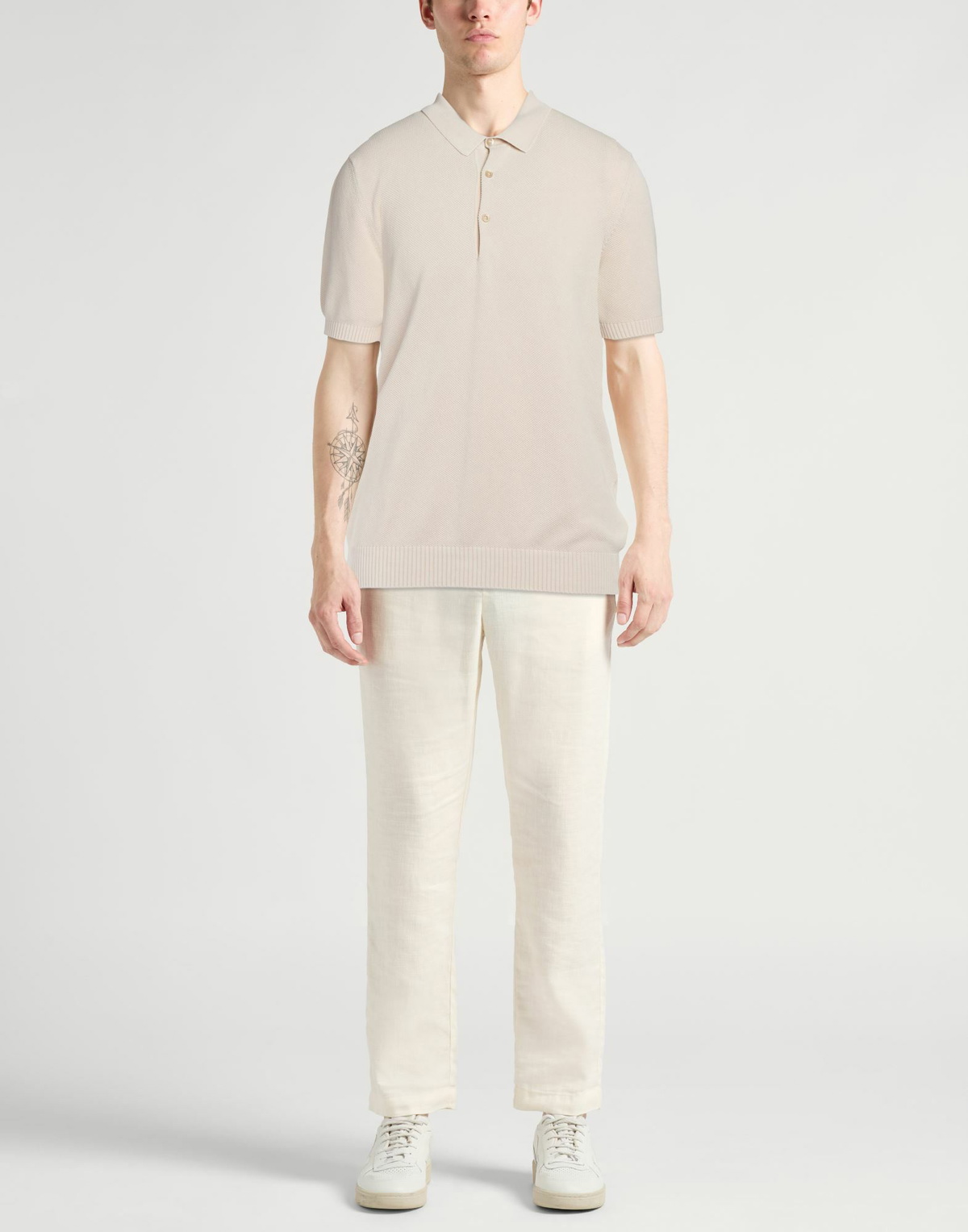 Boglioli Mens Sweater Ivory