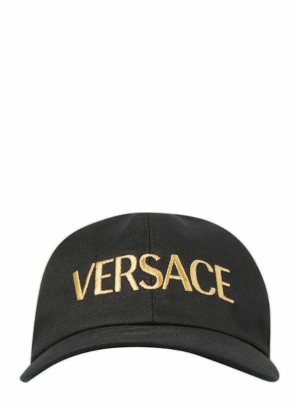 Photo: Embroidered Logo Cap in Black