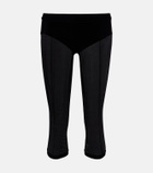 Magda Butrym Skinny capri pants and briefs set