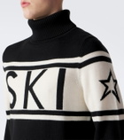 Perfect Moment Schild intarsia wool turtleneck sweater