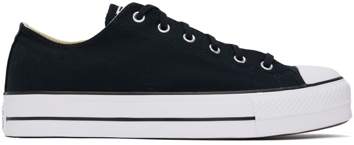 Photo: Converse Black Chuck Taylor All Star Lift Sneakers