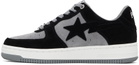 BAPE Black & Gray Sta #3 M1 Sneakers