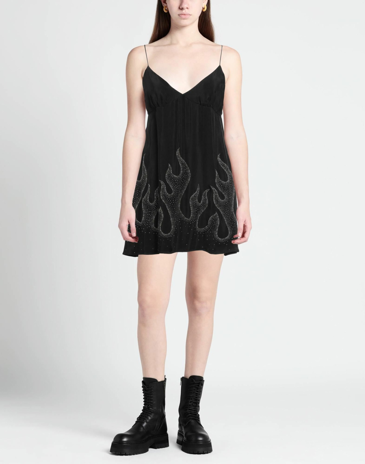 Palm Angels Womens Mini dress in Black