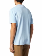 MC2 Saint Barth Man Light Blue Terry Polo