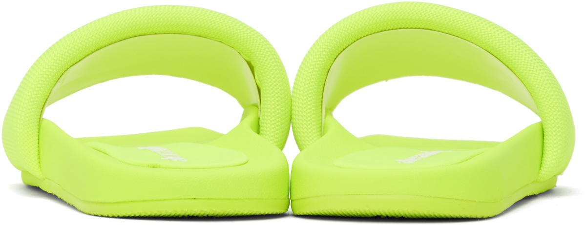 Alexander Wang Yellow AW Pool Slides