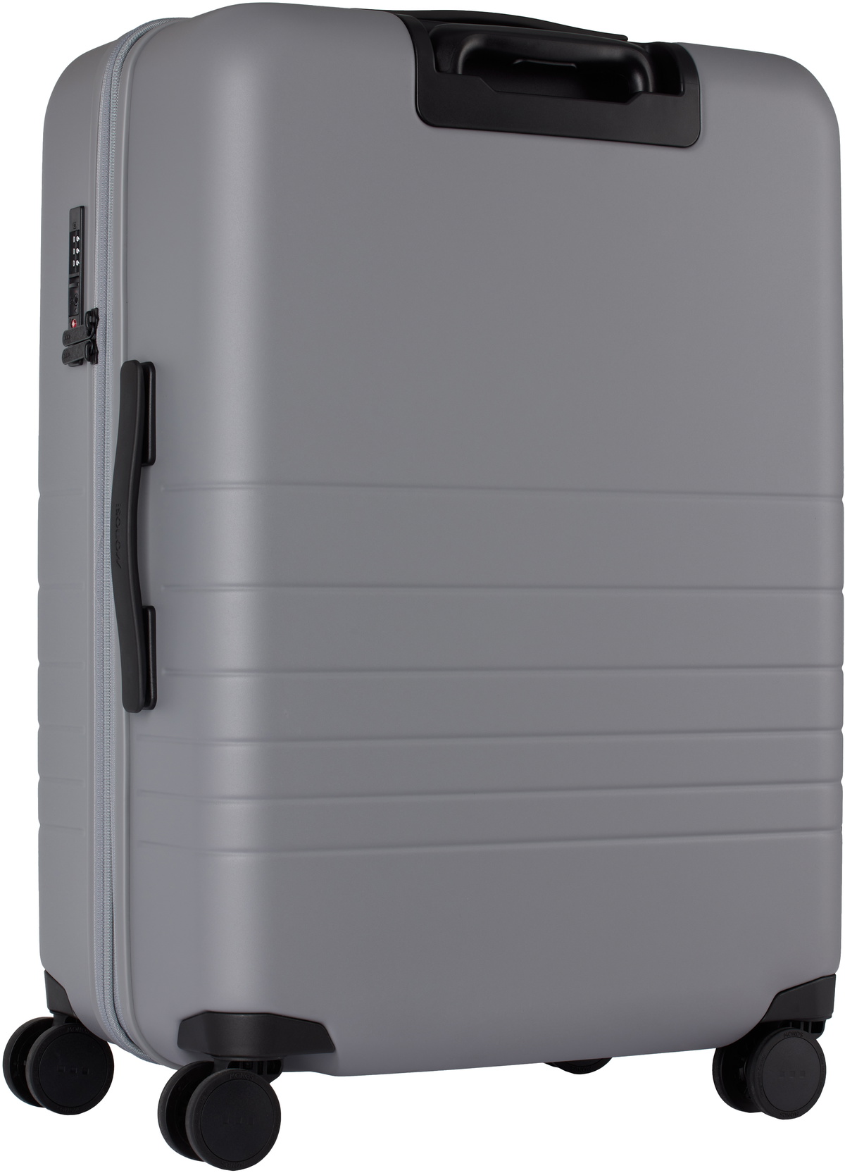 Monos Gray Expandable Check-In Medium Suitcase