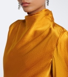 Tove Gio silk satin gown