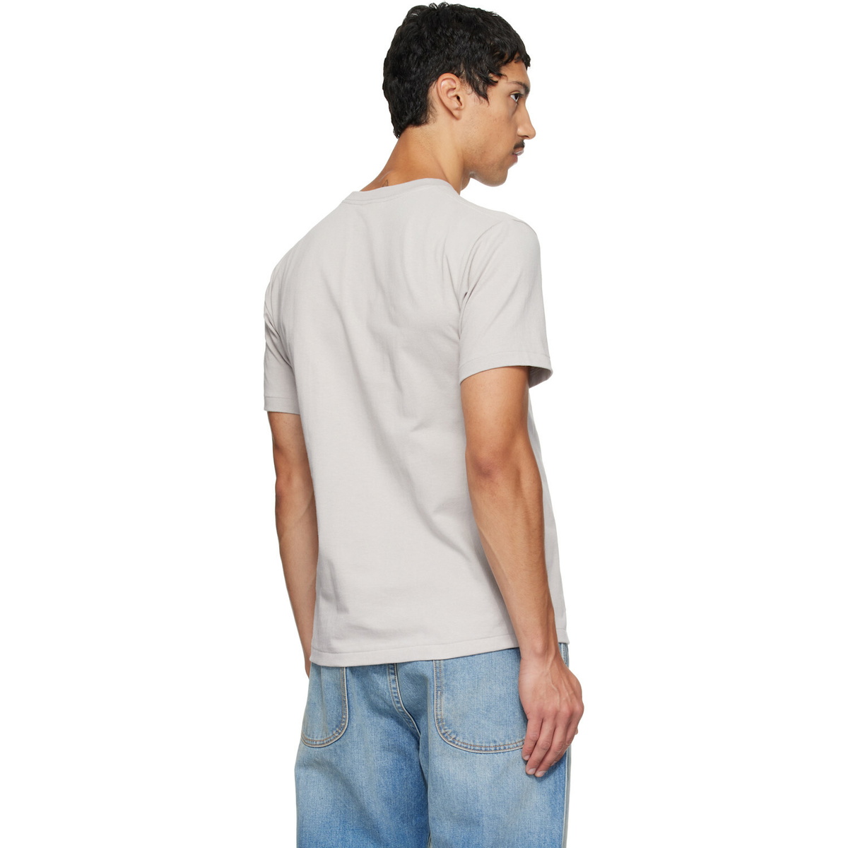 BAPE Gray College T-shirt