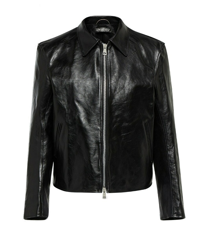 Photo: Our Legacy Leather jacket