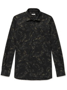 KITON - Printed Cotton-Twill Shirt - Black