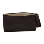 Lemaire Brown A5 Pouch