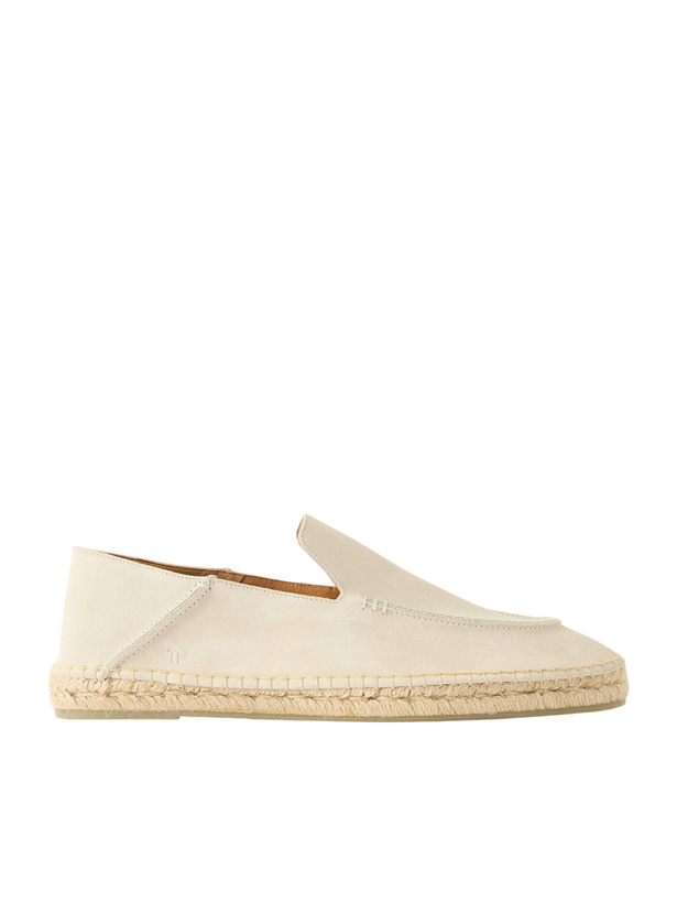 Photo: TOM FORD - Collapsible-Heel Suede Espadrilles - Neutrals