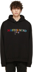 MASTERMIND WORLD Black Embroidered Logo Hoodie