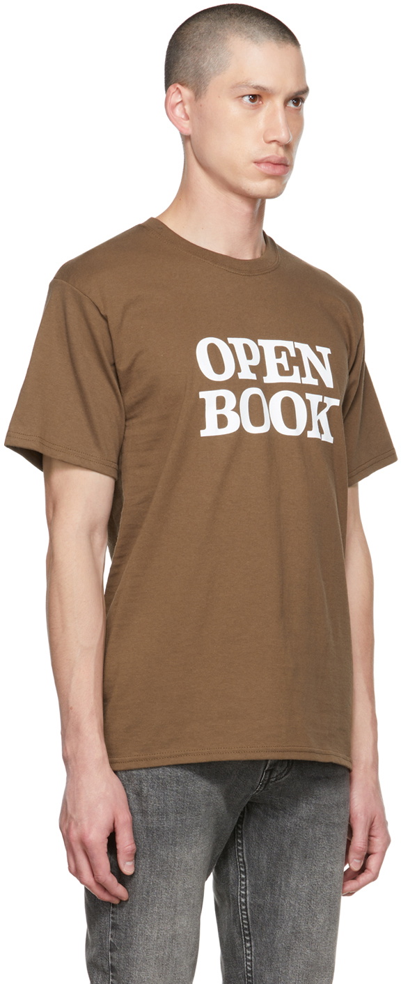 Cowgirl Blue Co Brown 'Open Book' T-Shirt