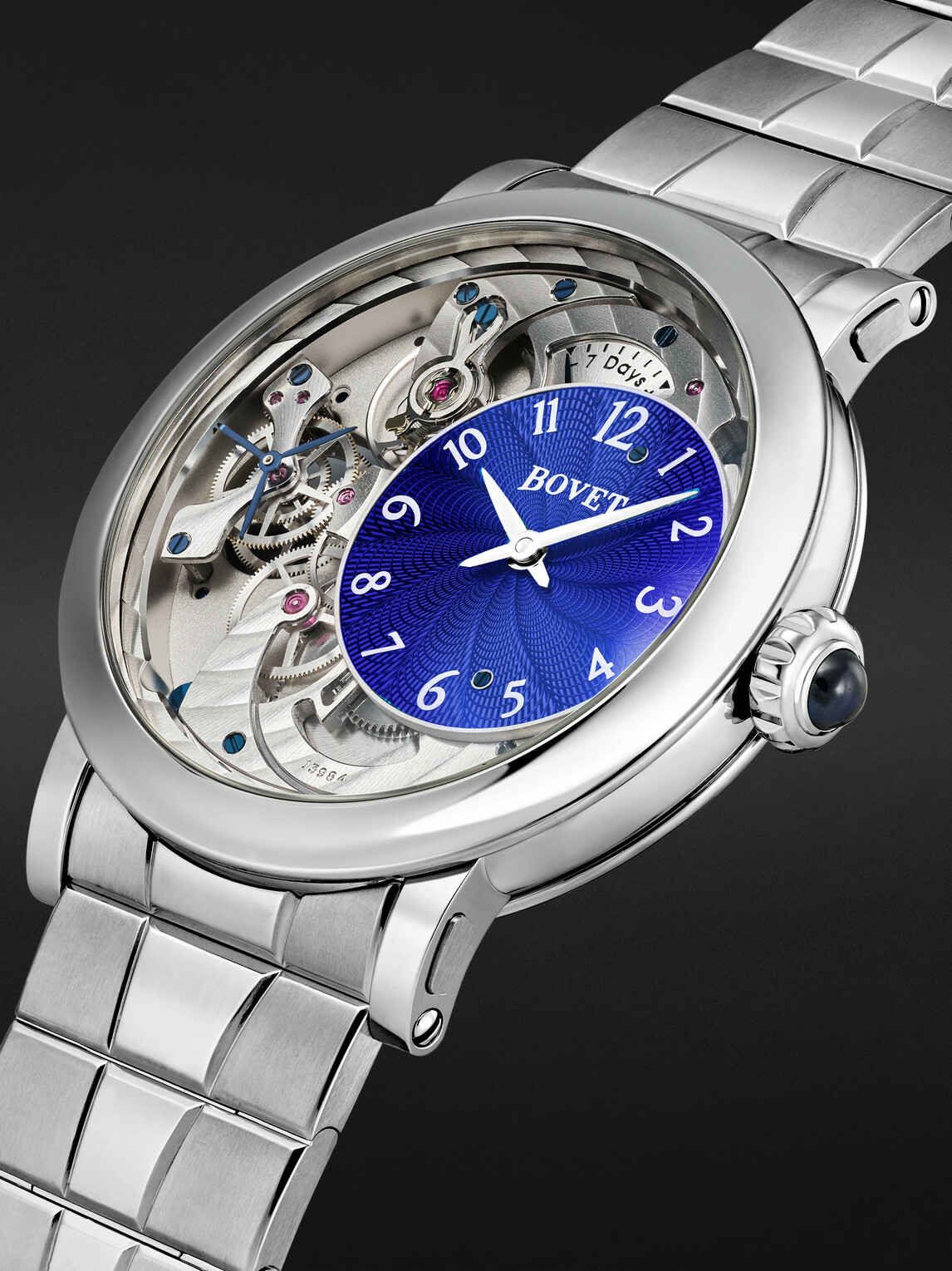 Bovet - Récital 12 Hand-Wound Titanium Watch, Ref. No. R12C2-0001