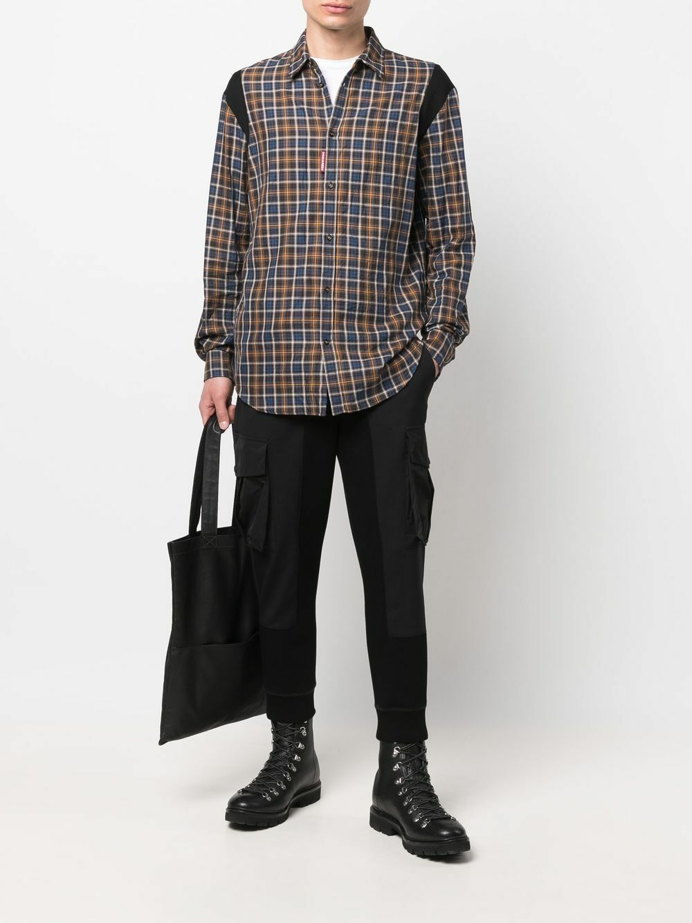 DSQUARED2 - Long Sleeve Check Shirt