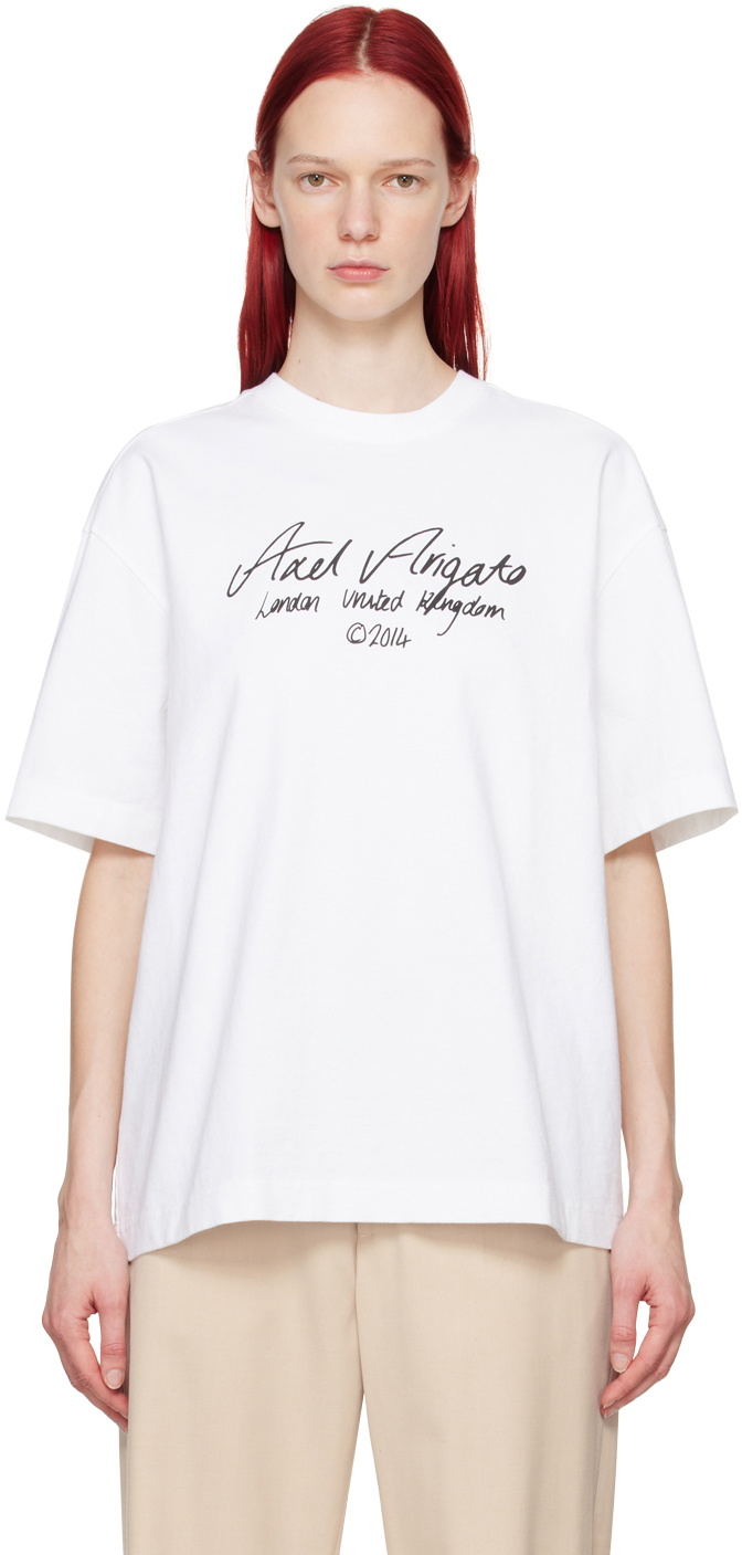 Axel Arigato White Essential T-Shirt Axel Arigato