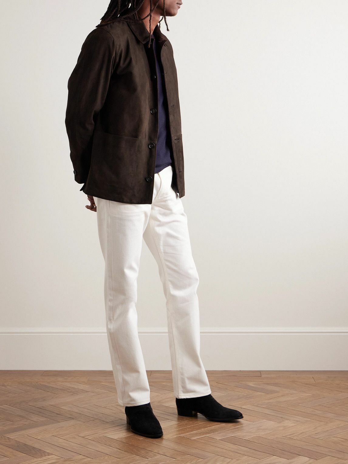 Saman Amel - Suede Jacket - Brown