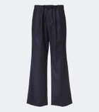 Stòffa Wool and cashmere wide-leg pants