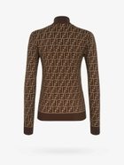 Fendi Sweater Brown Womens Knitwear