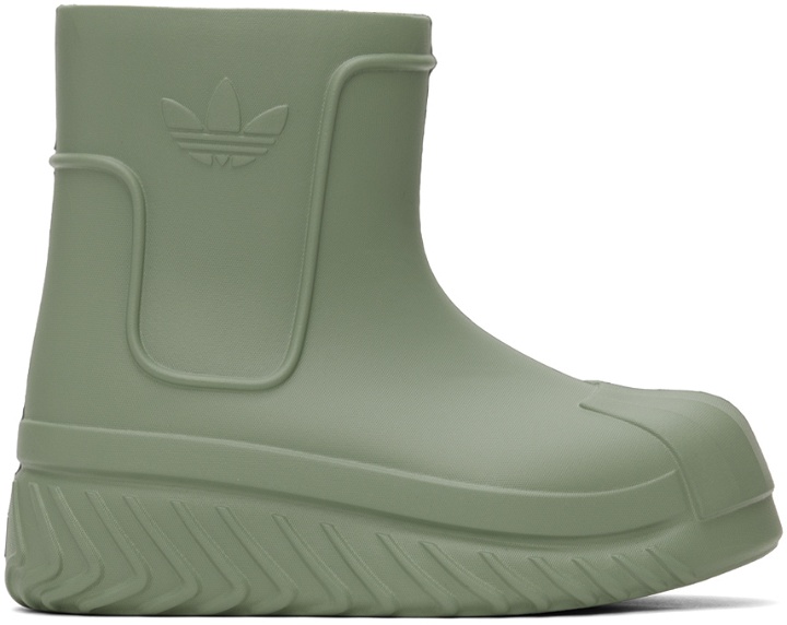 Photo: adidas Originals Green AdiFOM Superstar Boots