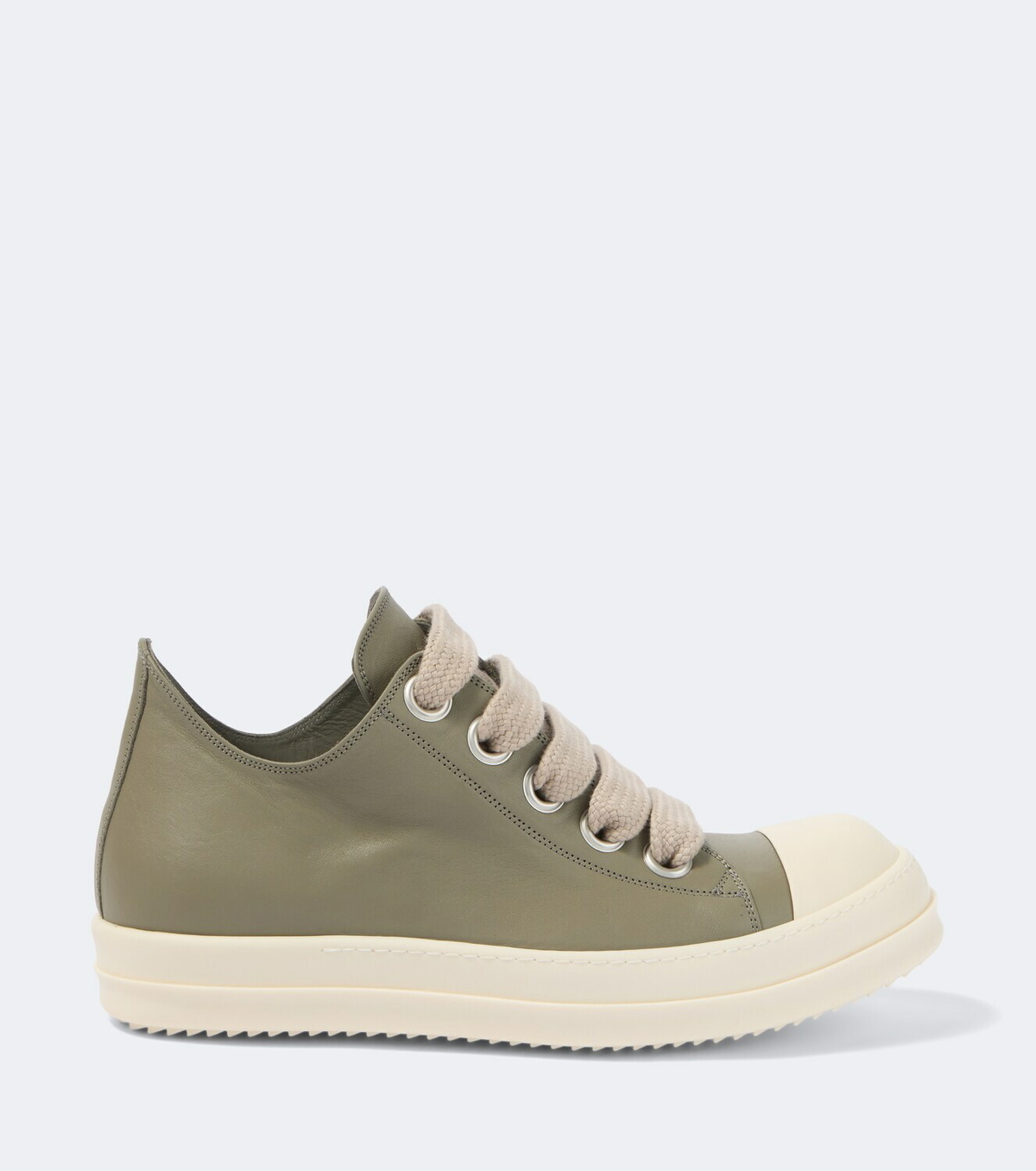 Rick Owens Jumbolace leather low-top sneakers