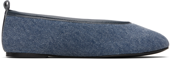 Photo: Paloma Wool Blue Pili Denim Ballerina Flats