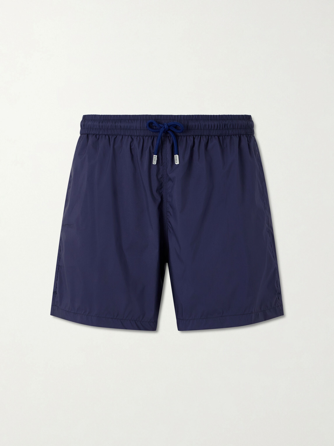 FEDELI - Madeira Airstop Straight-Leg Swim Shorts - Blue
