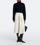 Róhe Wool and cashmere turtleneck sweater