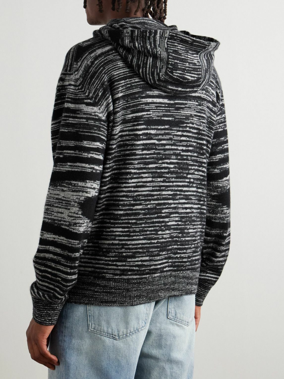 Missoni - Space-Dyed Cashmere Hoodie - Black