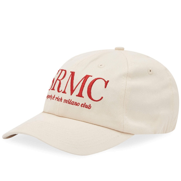 Photo: Sporty & Rich END. x Sporty & Rich SRMC Cap in Cream/Red