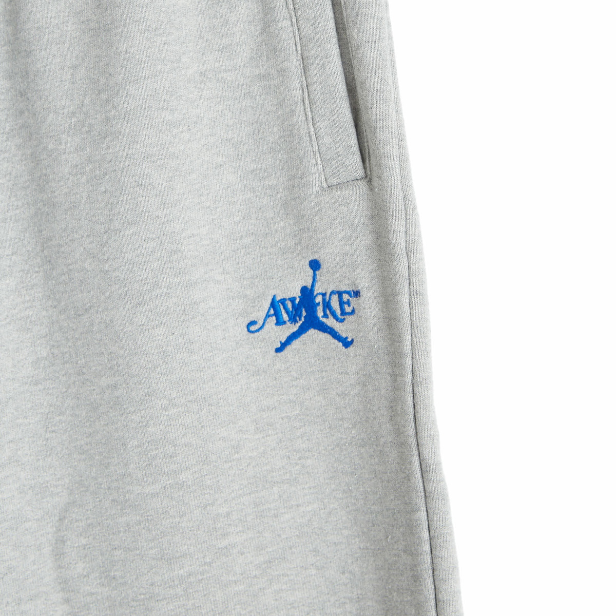 Air Jordan x Awake NY Fleece Pant in Grey Heather Nike Air Jordan x Awake NY Fleece Pant in Grey Heather Nike