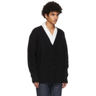 Acne Studios Black Wool and Cashmere Cardigan