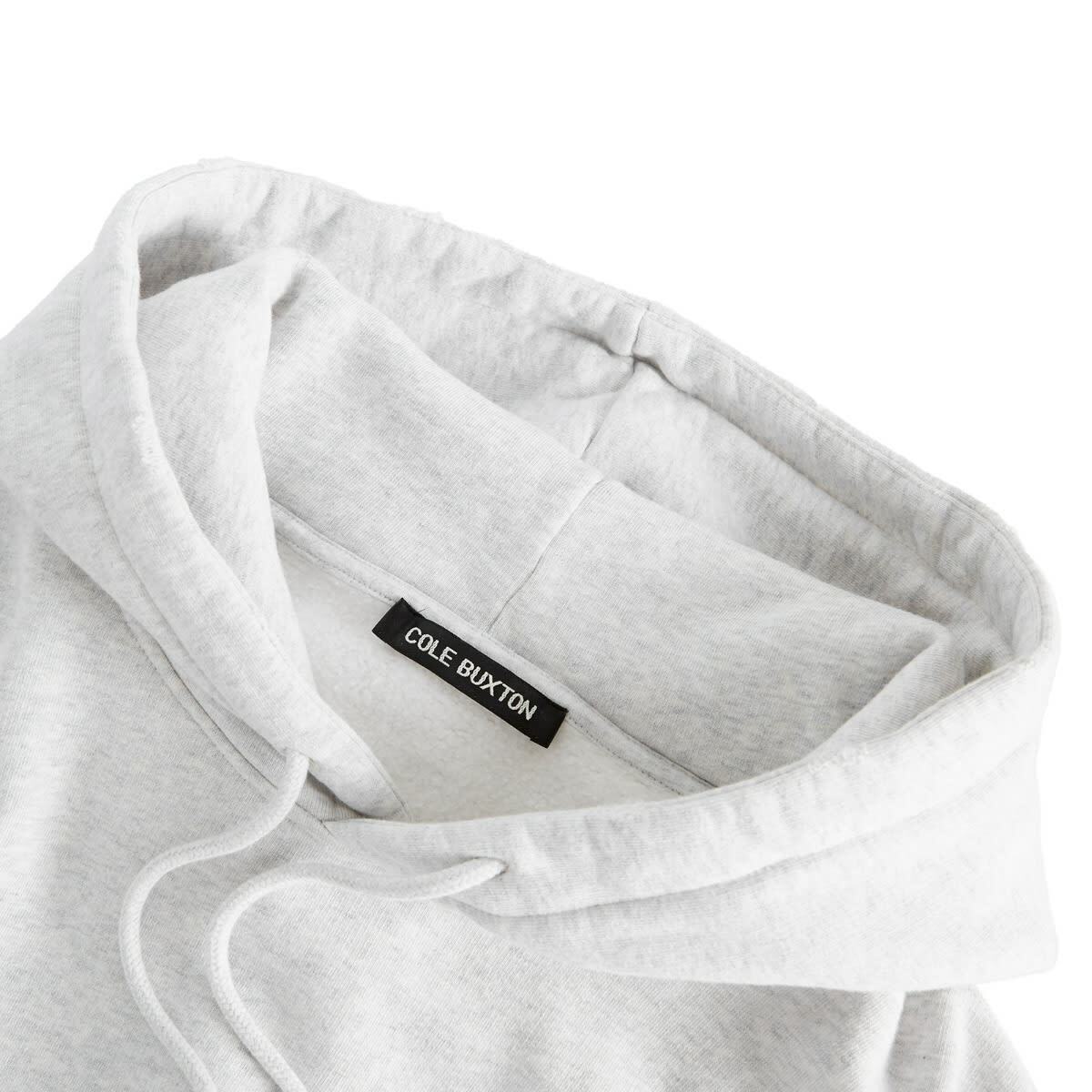 END. x Cole Buxton Cb Star Hoodie in Light Grey Marl