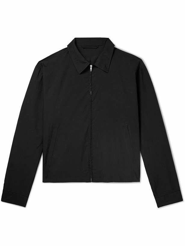 Photo: LEMAIRE - Cotton and Silk-Blend Blouson Jacket - Black