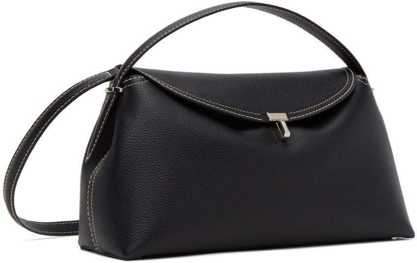 TOTEME Black T-Lock Bag