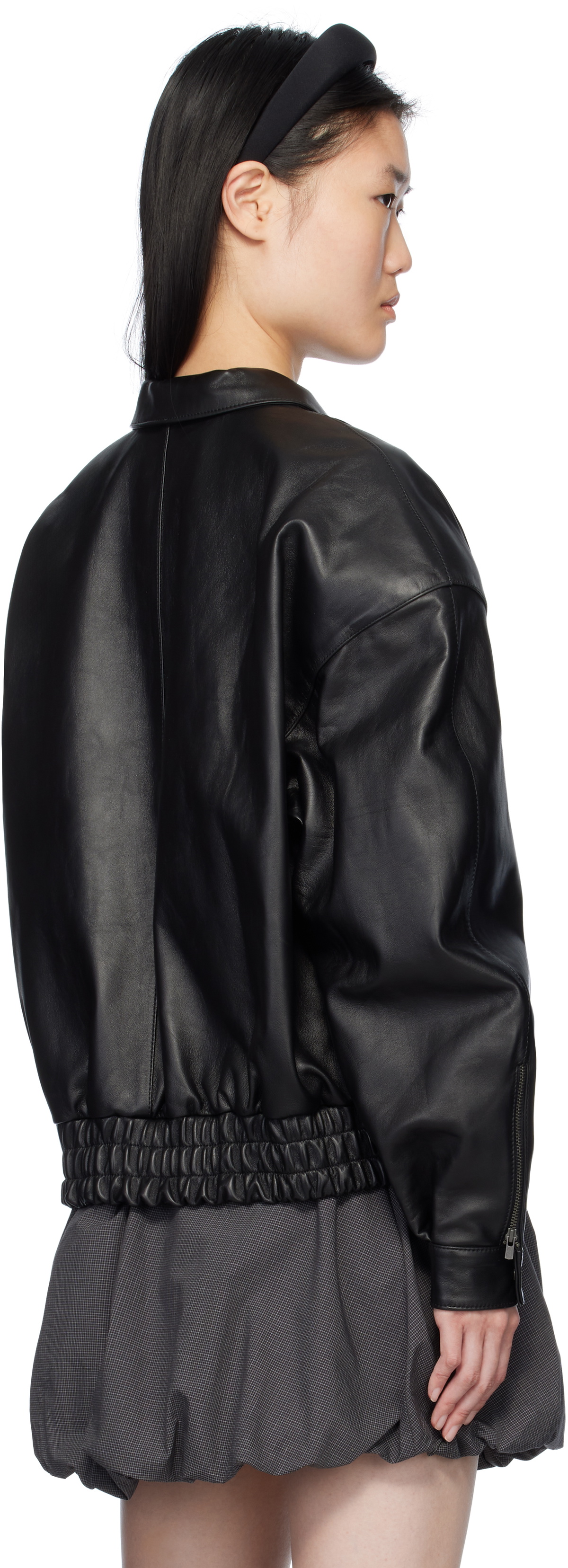 Paloma Wool Black Lora Leather Jacket Paloma Wool