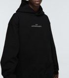 Maison Margiela - Upside down logo hooded sweatshirt