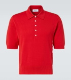 Thom Browne 4-Bar cotton polo shirt